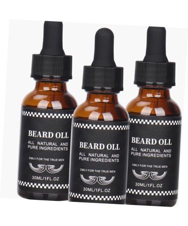  minkissy minkissy 3Pcs 1 Moustache Oil For Beard Growth For Men Beard Growth Kit Beard Care Supplement Beard Growth Oil - Buy Online on GoSupps.com