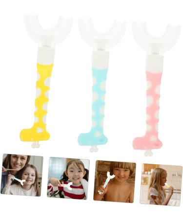 Shop Minkissy 6-Piece U-Design Children s Manual Toothbrush Set | Soft & Safe for Newborns | Cartoon Abdominal Muscles | International Shipping - Buy Online on GoSupps.com