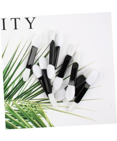 Baluue 100 Pcs Eye Shadow Applicator Double Sided Eyeshadow Brush Eye Makeup Sponge White - Buy Online on GoSupps.com