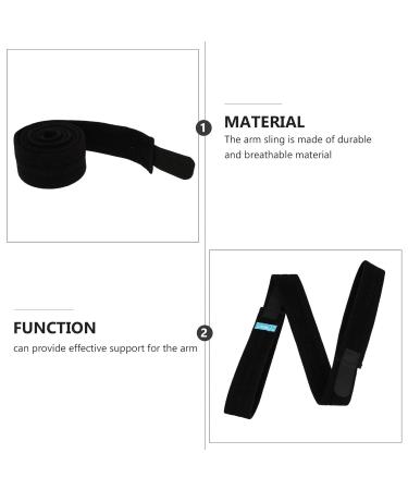 Buy Healifty Broken Arm Sling - Adjustable Shoulder & Elbow Support Brace for Fractured Arms - Comfortable Cotton Immobilizer for Right & Left Arm - 180x6x0.8cm - Buy Online on GoSupps.com