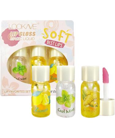  Hongjingda Lip Plumper Shine Ginger Tinted Color-Changing Lip Oil - Shine Light Temperature Color Changing Lip Stain Lip Balm Long-Lasting Lips That Don't Dry Out Easily - Buy Online on GoSupps.com