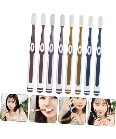 Minkissy 24 STK Nano Toothbrush Travel Set - Soft & Gentle Toothbrushes in Various Colors | Family Travel Accessories | Extra Soft Cleaning Brush - Buy Online on GoSupps.com