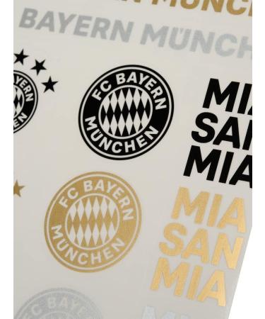 Buy FC Bayern Munich Sticker Card Lettering - International Shipping Available - Buy Online on GoSupps.com