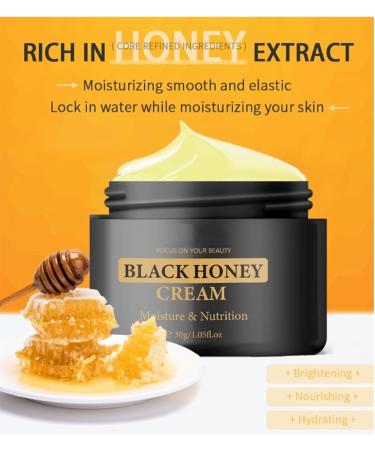 Grospe Black Honey Face Moisturizer Cream Anti-Aging Cream with Squalane Facial Moisturizer for Women Deep Hydrating Face Cream for Dry Skin Dark Spots & Wrinkles Barrier Repair & Firming 1.05 Fl Oz - Buy Online on GoSupps.com