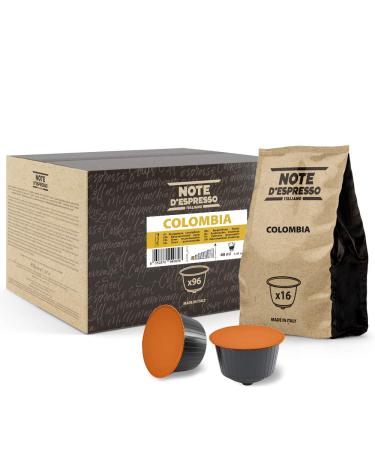 Espresso Note - Colombia - Coffee Capsules - Exclusively Compatible with NESCAFE* DOLCE GUSTO* Machines - 96 caps