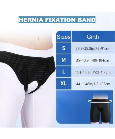 QIFANGHE Hernia Belt For Men Inguinal Hernia Belt For Men Bilateraldouble Inguinal Hernia Inguinal Hernia Support Adjustable Left And Right Hip Protectors With 4 Compression Pads XL - Buy Online on GoSupps.com