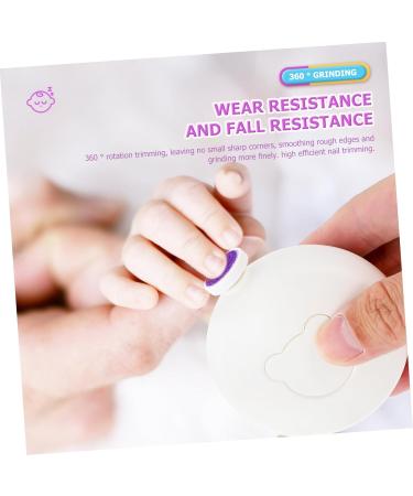 Beatifufu 1 Set Nail Pedicure Tool Safe Adults Nail Kit Electric Nail Sharpener Electric Nail Trimmer Safe Nail Trimming Tool Nail Trimmer Safe Nail Polishing Accessory 7X7X3CM White - Buy Online on GoSupps.com