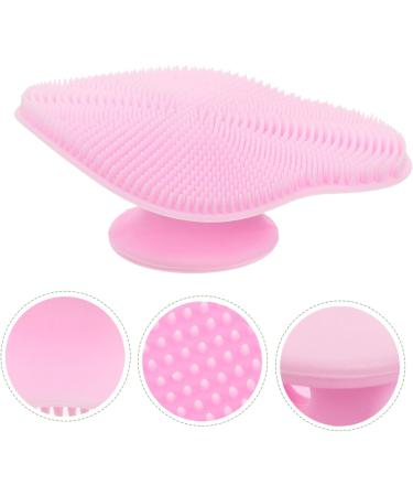 POPETPOP Hulu Scrubber Face Washing Cleaner Deep Cleaning Brush Bath Brush Cleansing Exfoliator Silicone Facial Brush Facial Cleansing Brush Sponge Silica Gel Pores Pink Man - Buy Online on GoSupps.com