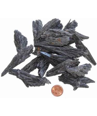 Natural Crystal Rough Natural Raw Black Kyanite Crystals Rough Black Kyanite Mineral (Color : Wholesale 1kg Size : Medium(5-7cm)) - Buy Online on GoSupps.com