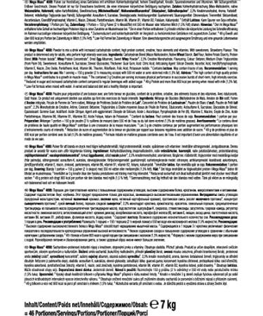 Weider Mega Mass 4000 Weight Gainer Shake - Strawberry | Protein Creatine Complex Carbs & Vitamins | Perfect Muscle Building Supplement | 7kg - Buy Online on GoSupps.com