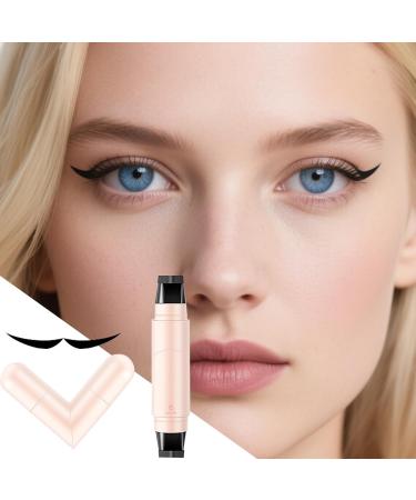Pzuryhg Eyeliners Stamps Ended Eyeliner Stencils Pencil Smooth Precision Makeup Pen Multifunctional Beauty Tool for Winged Looks Ideal for Daily Use Parties Travel Women Black - Buy Online on GoSupps.com