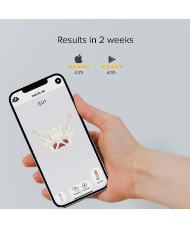Care + Pelvic Floor Exerciser with App | Kegel Trainer for Better Bladder Control & Stronger Pelvic Support | International Shipping Available - Buy Online on GoSupps.com