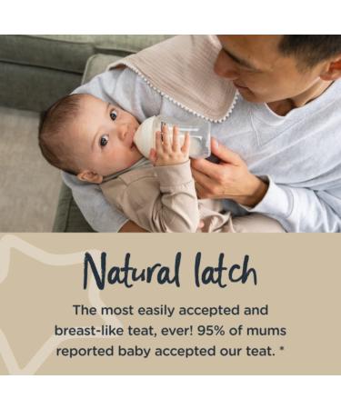 Tommee Tippee Closer to Nature 150ml Bottle - BPA-Free Baby Feeding Bottle - Buy Online on GoSupps.com