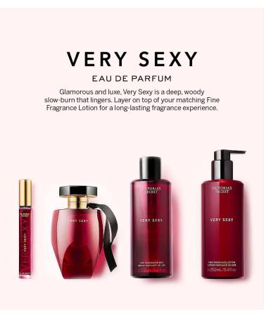 Victoria's Secret Very Sexy Eau de Parfum Travel Spray Notes of Vanilla Orchid Sun-Drenched Clementine & Wild Blackberry Mini Perfumes for Women (0.23 oz) - Buy Online on GoSupps.com