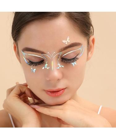 Ciieeo Autocollants Eyeliner pour Maquillage des Yeux 6 Pi ces en Formes D toile Autocollants Adh sifs Temporaires pour Paupi res Accessoires Maquillage Beaut pour Soir es - Buy Online on GoSupps.com