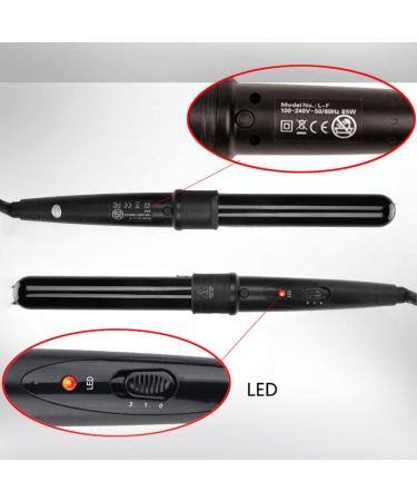 5 in 1 Curling Iron Curling Iron Wand Set Led Adjustable Temperature Hair Styling Curling Iron 5 Curling Irons of Different Sizes to Create Different Hairstyles 110 240V(US) - Buy Online on GoSupps.com