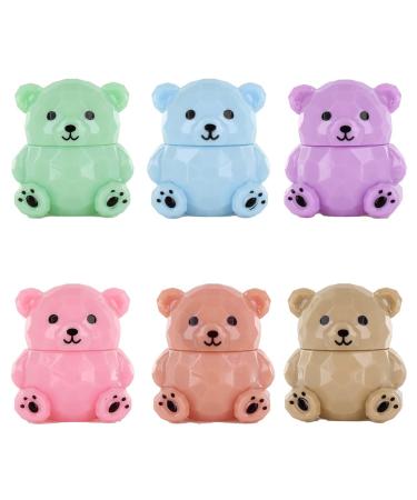Beary-Best Teddy Bear Lip Balm - Pack of 6