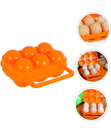 Hemoton 2pcs Outdoor Egg Carton Fridge Food Tray Outdoor Egg Container Egg Organizers Devil Travel Water Bag - Buy Online on GoSupps.com