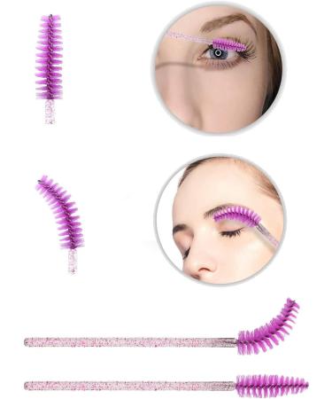200 PCS Mascara Wands Eyelash Brushes Eyebrow Brush Applicator Cosmetic Makeup Brush Tool Kits for EyeLash Extension and Makeup (PLBK) - Buy Online on GoSupps.com