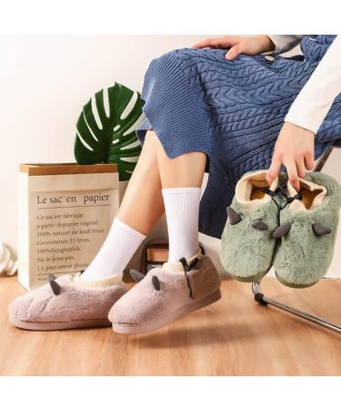 USB Heating Slippers | Adjustable Temperature Plush Cozy Anti-Slip Winter Foot Warmers for Men & Women | Gray Size 42-43 - Buy Online on GoSupps.com