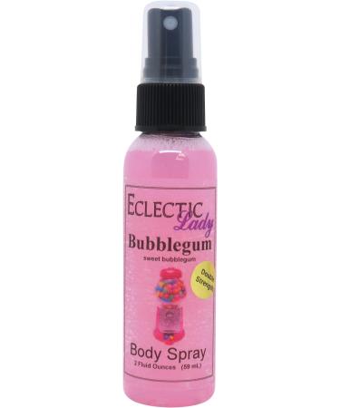 Bubblegum Body Spray (Double Strength) 2 ounces Body Mist for Women with Clean Light & Gentle Fragrance Long Lasting Perfume with Comforting Scent for Men & Women Cologne with Soft Subtle Aroma 2 Fluid Ounces (Double Strength)