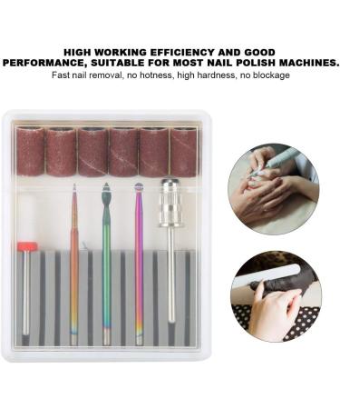 Nail Grinding Head Effective Polishing Alloy Nail Polishing Head for Home Salon Shop - Buy Online on GoSupps.com