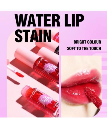 6 Colors Korean Lip Tint Stain Set - Hydrating & Long-Lasting Matte Liquid Lipstick for Lip & Cheek Tint - Non-Fading & High Pigment Vivid Colors - Buy Online on GoSupps.com