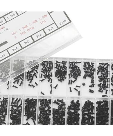 Healeved 500-Piece Screwdriver Replacement Set for Glasses Watches & Notebooks - Micro Screw Repair Tool Kit - Buy Online on GoSupps.com