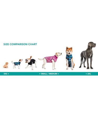 Suitical Recovery Suit for Dogs - XXL Blue Camouflage | International Shipping - Buy Online on GoSupps.com