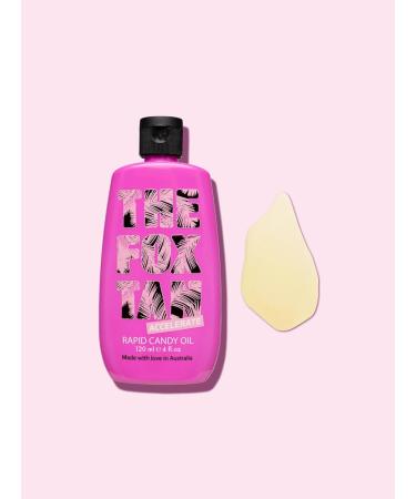 Buy The Fox Tan Rapid Candy Oil - Vegan Tanning Accelerator for Deeper Longer-Lasting Tan | 120mL - International Shipping - Buy Online on GoSupps.com