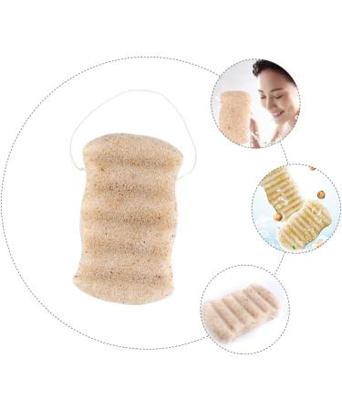 minkissy 1pc Bath Cotton Charcoal Sponge Body Sponge Cleansing Sponge Cleansing Puff Wash Round Face Skin Care Tools Skin Care Sponge Gum Face Wash Take a Bath - Buy Online on GoSupps.com