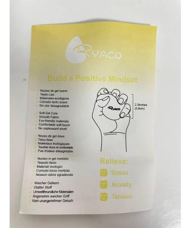 Ryaco Hand Therapy Exercise Stress Ball Bundle 3-Piece Set for Dynamic Resistance & Grip Strengthening Therapeutic Hand Relief in Black Gray-Green & Sea Blue - Buy Online on GoSupps.com