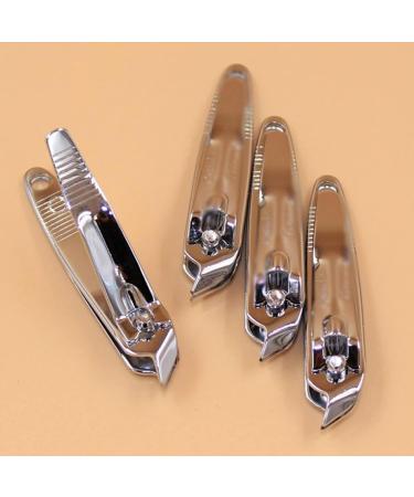 SVAASA Nail Clippers Silver Hand Slant Edge Finger Nail Clipper Pedicure Manicure Trimmer Cutter Tool - Buy Online on GoSupps.com