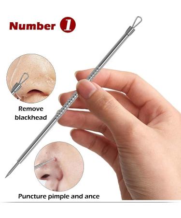 Musment 5PCS Blackhead Remover Pimple Tool Kit Acne Tools - Buy Online on GoSupps.com
