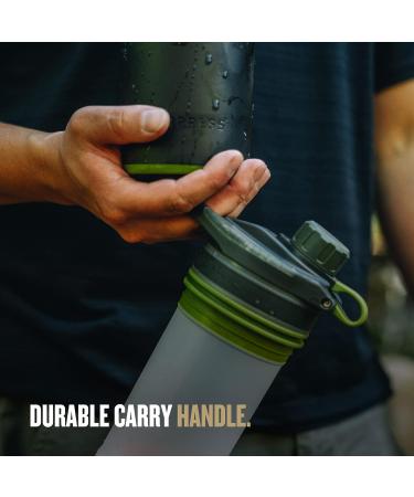 GRAYL GeoPress 24 oz Water Purifier Bottle - Filter for Hiking  Camping  Survival  Travel Camo Black - Buy Online on GoSupps.com
