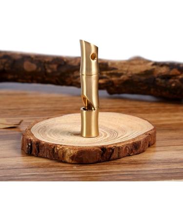 VGEBY 2Pcs Mini Survival Brass Whistles for Camping Hiking - Loud Signal Whistles - Buy Online on GoSupps.com