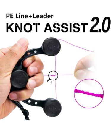 GT Knots Line Knotting Tool - Best Knotting Assistant for Fishing Line & Wire | Efficient Knotting Connector (Type A) - Buy Online on GoSupps.com
