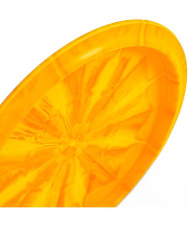 Latitude 64 Retro Burst River Distance Driver Disc Golf Disc | 170g | Easy to Throw for Maximum Distance | Orange Burst Pattern | Frisbee Golf Disc - Buy Online on GoSupps.com