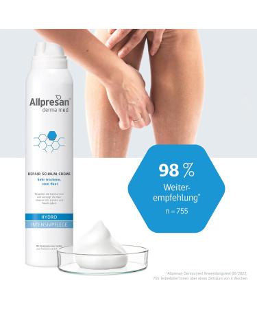 Allpresan Derma med Repair Cr me mousse Hydro Soin intensif pour peaux tr s s ches et rugueuses 200 ml - Buy Online on GoSupps.com