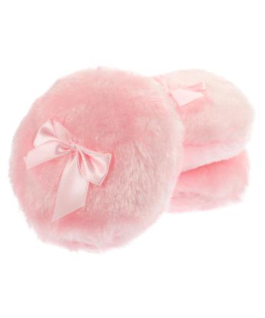 Angoily 12pi ces Houppettes Moelleuses Pour Applicateur Pratique Et Pour Soin Et Contr l 10x10x3cmx4pcs rosex4pcs