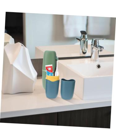 Anneomas Raccoon Toothbug Container - Travel Toothpaste Case for Outdoor Adventures | 2-Pack Toothpaste Storage Cup - Buy Online on GoSupps.com