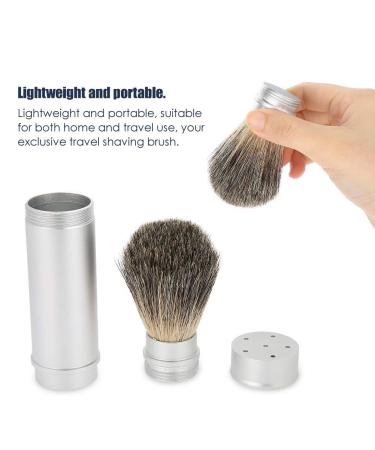 Razor Brush & Beard Tool Set for Men | Premium Bart Brush Mustache Care & Vegan Shaving Accessories - Buy Online on GoSupps.com