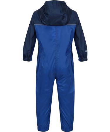 Regatta Kids Puddle Iv All-in-One Suit - 2-3 Years - Nautical Blue/Dark Denim - Buy Online on GoSupps.com
