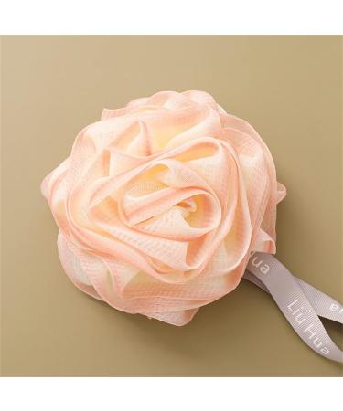 Buy Remorui Shower Sponge - Fast Foaming Elastic Pink Bath Ball for Skin Care | Essential Home Supplies for a Revitalizing Shower Experience - Buy Online on GoSupps.com