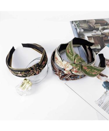 Bohend Boho Headband - Wide Knotted Sports Yoga Turban Hair Hoop for Women and Girls - Buy Online on GoSupps.com