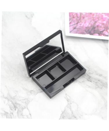 FRCOLOR 8 Pcs Empty Eyeshadow Case Empty Eye Shadow Pallet Eye Shadow Box Makeup Palette Make up 4.5X7.2CMx2pcs Black 2x2pcs - Buy Online on GoSupps.com