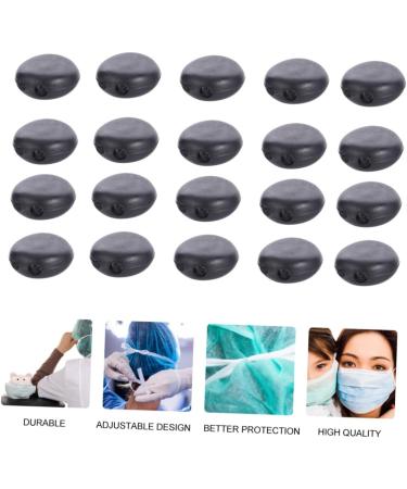 Buy Gatuida 1500 STK Elastic Plastic Buckle Set - Adjustable Mask Accessories Slip-Resistant 3pcs for Secure Face Mask Attachment - International Shipping - Buy Online on GoSupps.com