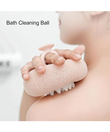 Deep Cleaning Massage Base Scrubber with Suction Cup | Ergonomic Foam Shower Scrubber for Adults - Comfort & Efficiency - Buy Online on GoSupps.com