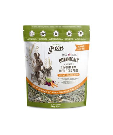Living World Green Botanicals Premium Timothy Hay Veggie Mix 340 g (12 oz)