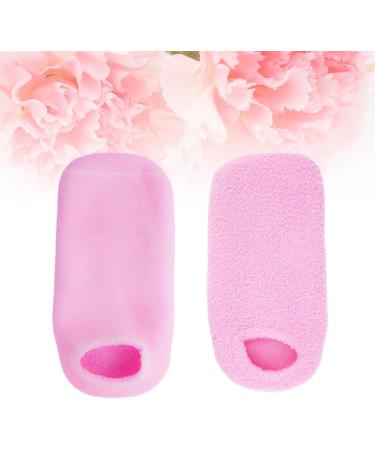 MAGICLULU Spa Gel Socks 3 Pairs Moisture Socks Gel Socks Moisturizing Foot Wear Cracked Foot Lotion Socks Oil Infused Socks Cracked Heel Socks Cotton Oil Socks Spa Essential Oil Miss Pink - Buy Online on GoSupps.com